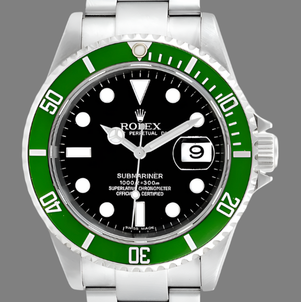 ROLEX SUBMARINER KERMIT 16610LV