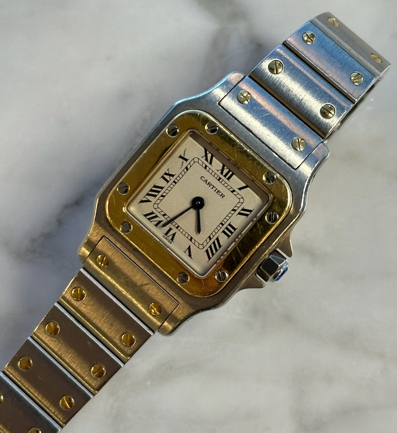 Cartier - Pre-owned Santos Galbee 24 x 35 mm w20103c4 / 1567