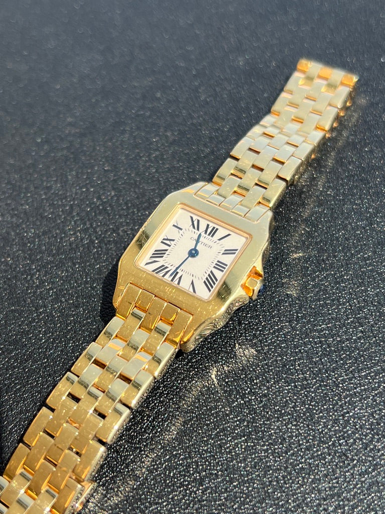 Cartier - Pre-owned Santos Demoiselle Yellow Gold 2699