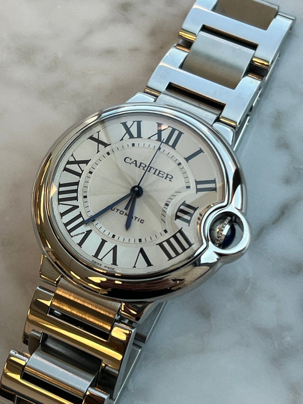 Cartier - Pre-owned Ballon Bleu Stainless Steel 36mm w6920046