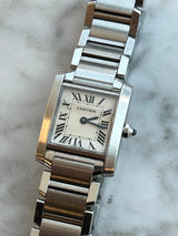 Cartier - Pre-owned Santos Francaise Small 25mm W51008Q3