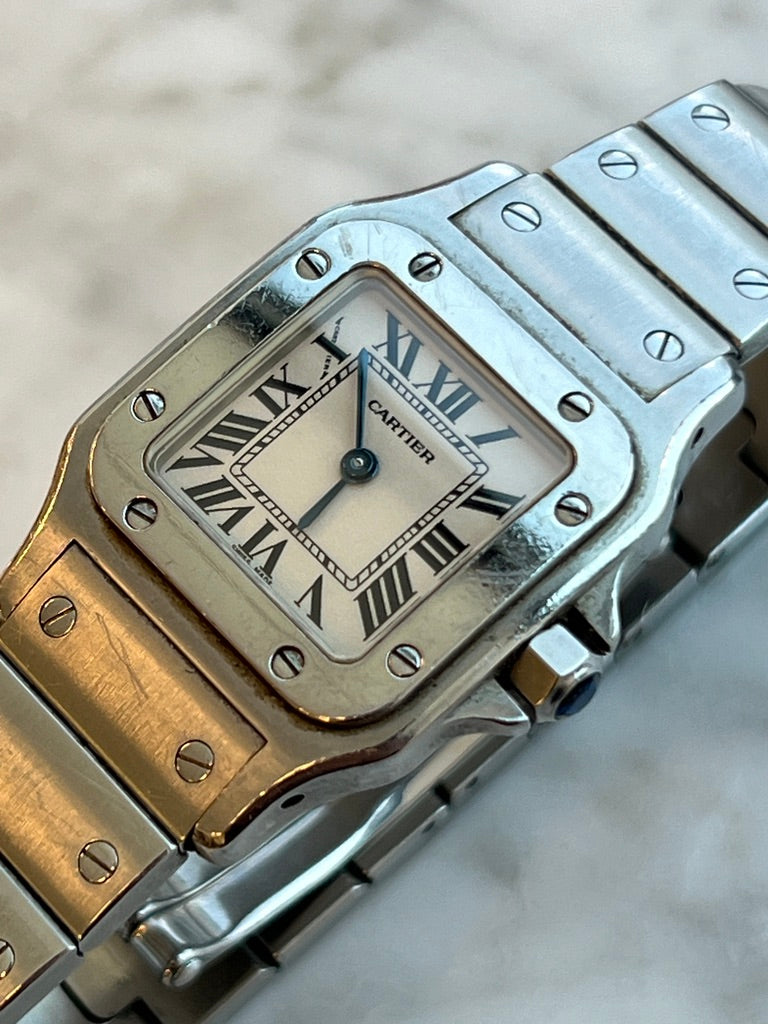 Cartier - Pre-owned Santos De Galbee Small 24mm w20056d6 / 1565