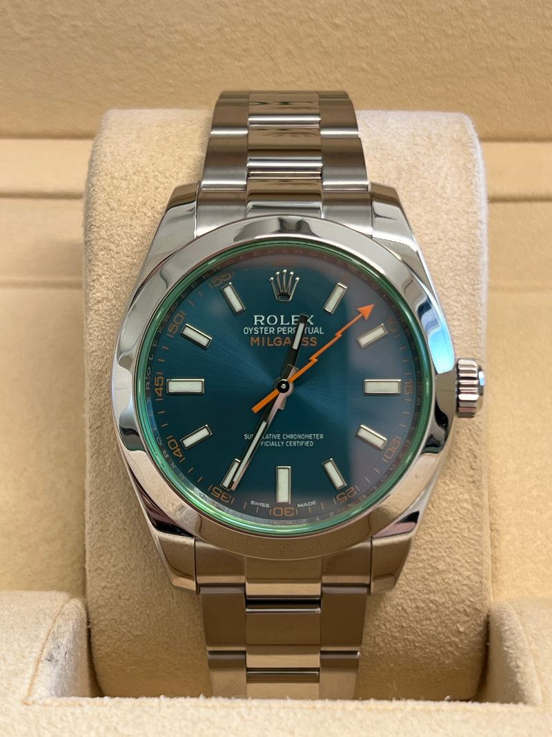 Rolex - Pre-owned Milgauss Blue Dial 116400GV