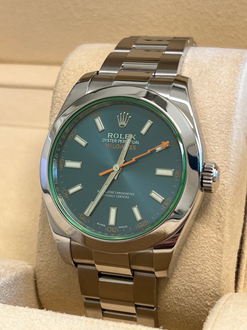 Rolex - Pre-owned Milgauss Blue Dial 116400GV