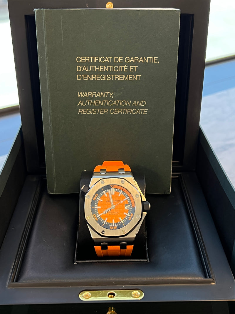 Audemars Piguet - Pre-owned 42mm Royal Oak Offshore Orange 15710ST