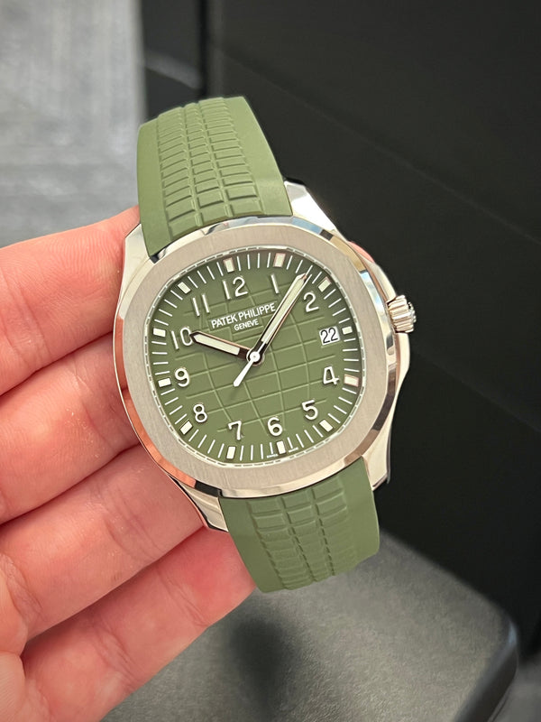 Patek Philippe - Unworn Aquanaut Green Dial 5168G-010