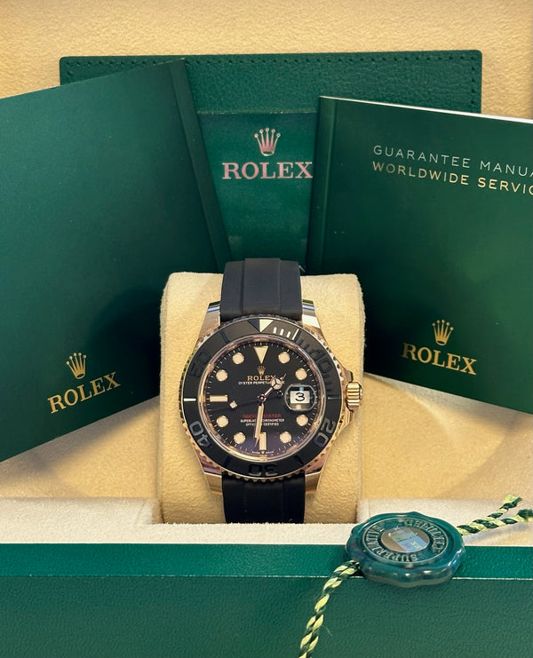 Rolex - Pre-owned Rose Gold Yacht-Master 40mm 126655