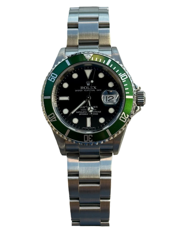 Rolex - Pre-owned Submariner Kermit 16610LV