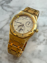 Audemars Piguet - Pre-owned Royal Oak Dual Time Yellow Gold 25730BA