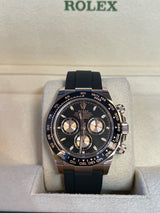 Rolex - Pre-owned Rose Gold Daytona 116515LN Black Dial