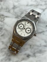 Audemars Piguet - Pre-owned Royal Oak "Owl" Day-Date Stainless Steel 25572ST