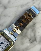 Cartier - Pre-owned Santos Carree Godron Bracelet 29 x 41 mm 2961