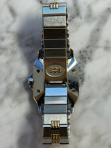 Cartier - Pre-owned Santos Carree Godron Bracelet 29 x 41 mm 2961