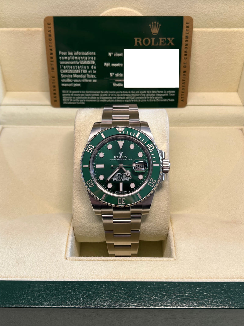 Rolex - Pre-owned Submariner Hulk 116610LV – David and Sons Timepieces