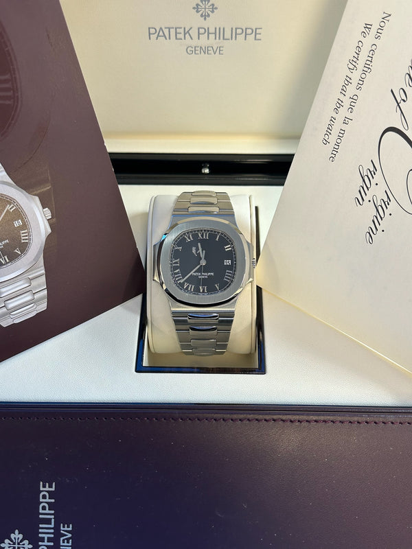 Patek Philippe - Pre-owned Nautilus Power Reserve Jumbo Comet 3710/1A