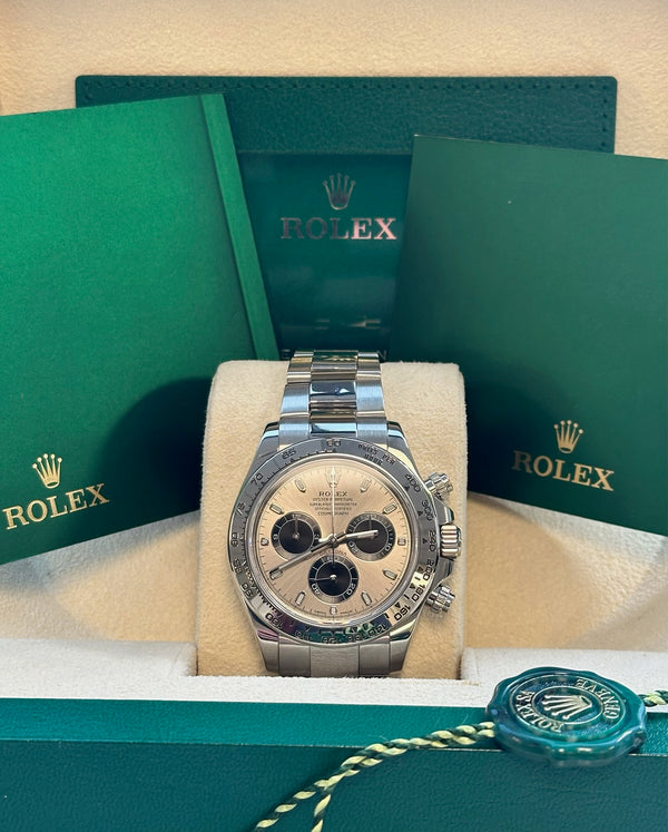 Rolex - Pre-owned White Gold Daytona Grey Dial "Ghost" 116509