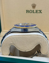 Rolex - Pre-owned Two Tone Yellow Gold Submariner Bluesy 116613LB