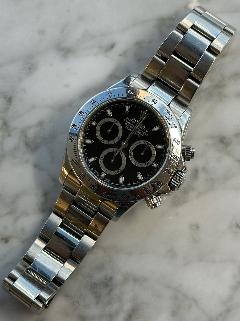 Rolex - Pre-owned Daytona Black Dial 116520