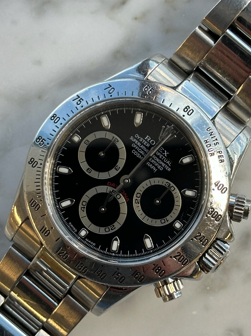 Rolex - Pre-owned Daytona Black Dial 116520