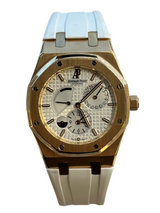 Audemars Piguet - Pre-owned Royal Oak Dual Time Power Reserve White Dial 26120OR