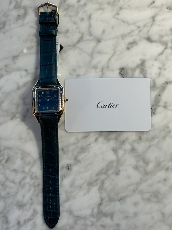 Cartier - Unworn Santos Dumont 43.5 x 31.4mm WGSA0098