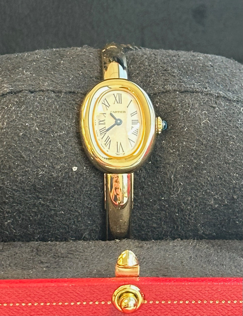 Cartier - Unworn Cartier Baignoire Mini Size 15 WGBA0044