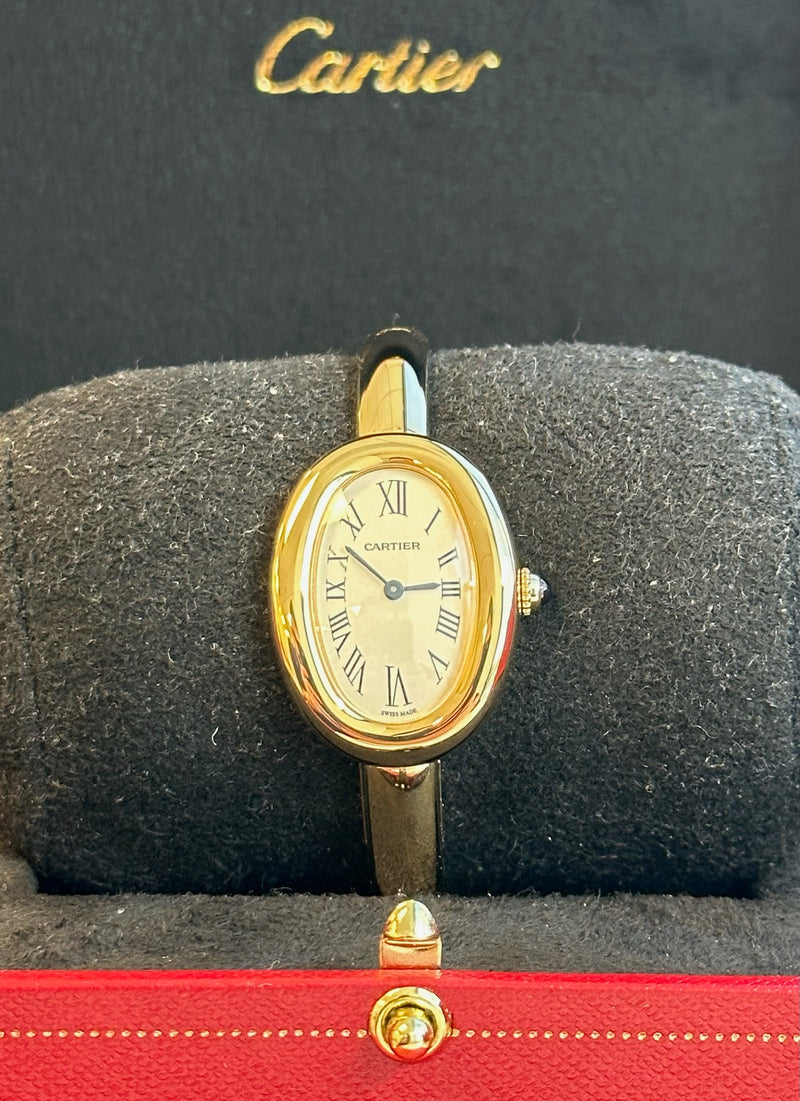 Cartier - Unworn Cartier Baignoire Small Size 16 WGBA0025