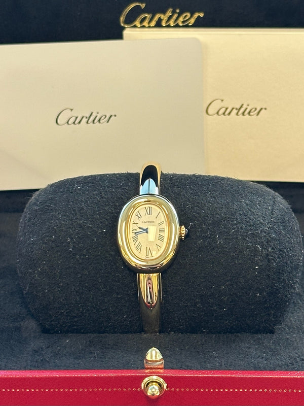 Cartier - Unworn Cartier Baignoire Mini Size 16 WGBA0045