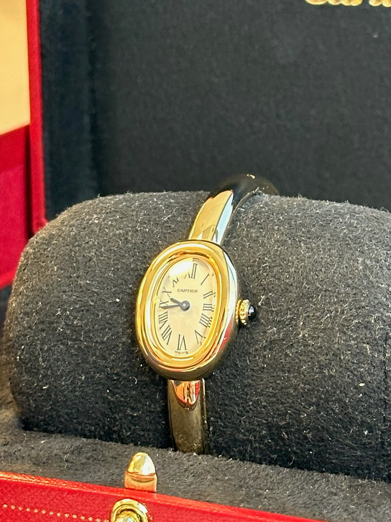 Cartier - Unworn Cartier Baignoire Mini Size 16 WGBA0045