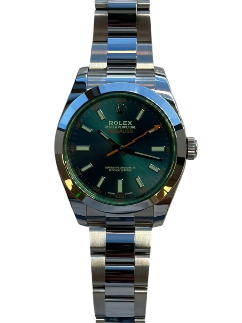 Rolex - Pre-owned Milgauss Blue Dial 116400GV