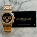 Audemars Piguet - Pre-owned Royal Oak Chronograph Chocolate Dial 26239OR