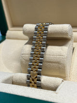 Rolex - Pre-owned Two Tone Yellow Gold Datejust 31mm MOP (Mother of Pearl) Dial Diamond Bezel 278383RBR