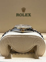 Rolex - Pre-owned Two Tone Yellow Gold Datejust 31mm MOP (Mother of Pearl) Dial Diamond Bezel 278383RBR