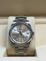 Rolex - Pre-owned Oyster Perpetual 41mm Silver Dial 124300