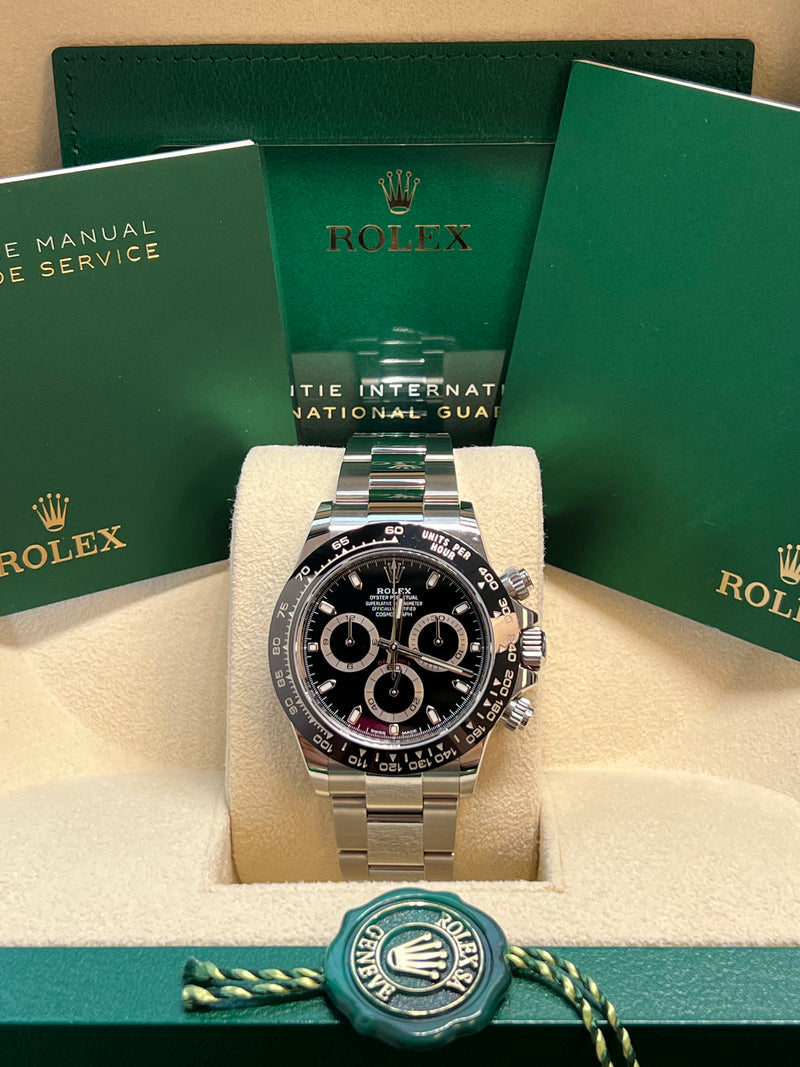 Rolex - Unworn Daytona Black Dial 116500LN