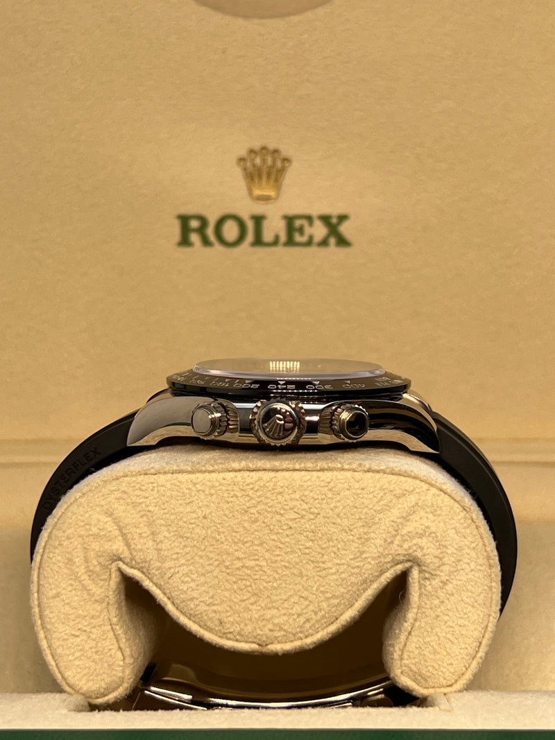 Rolex - Pre-owned White Gold Daytona 116519LN Meteorite