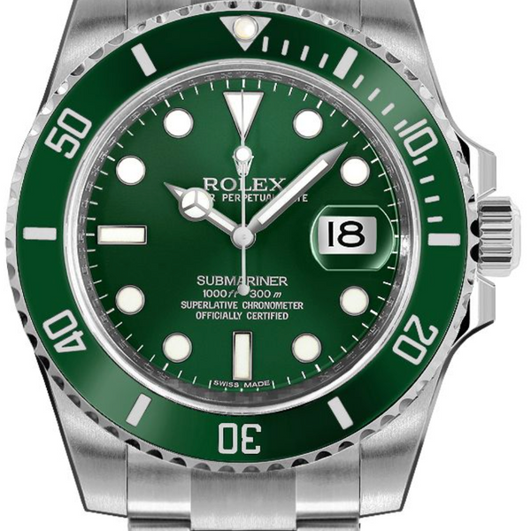 Rolex Pre owned Submariner Hulk 116610LV David and Sons