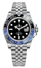 Rolex - Pre-owned GMT Master II Batgirl 126710BLNR Jubilee