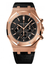 Audemars Piguet - Pre-owned Royal Oak Chronograph Black Dial 26320OR