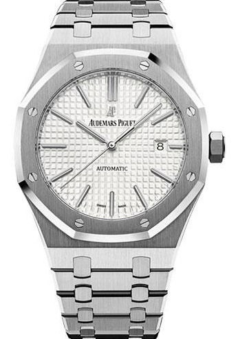 Audemars Piguet - Pre-owned Royal Oak Silver Dial 15400ST