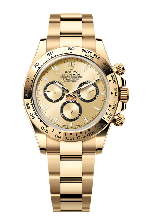 Rolex - Unworn Yellow Gold Cosmograph Daytona Champagne Dial 126508