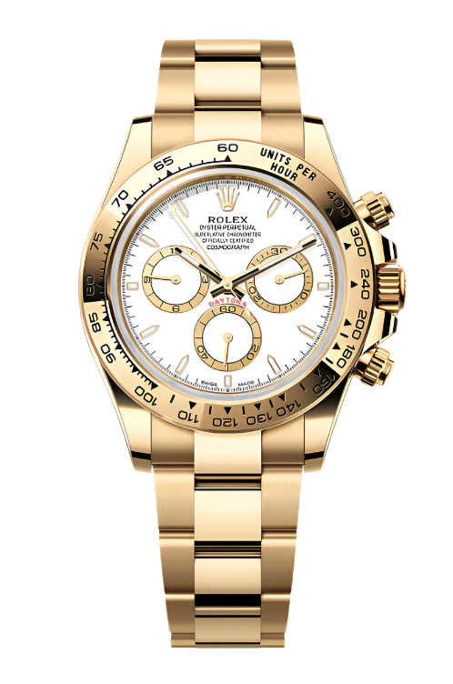 Rolex - Unworn Yellow Gold Cosmograph Daytona White Dial 126508