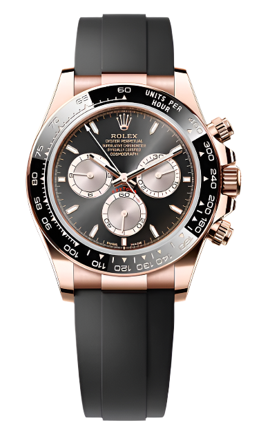 Rolex - Unworn Rose Gold Cosmograph Daytona Black Dial 126515LN