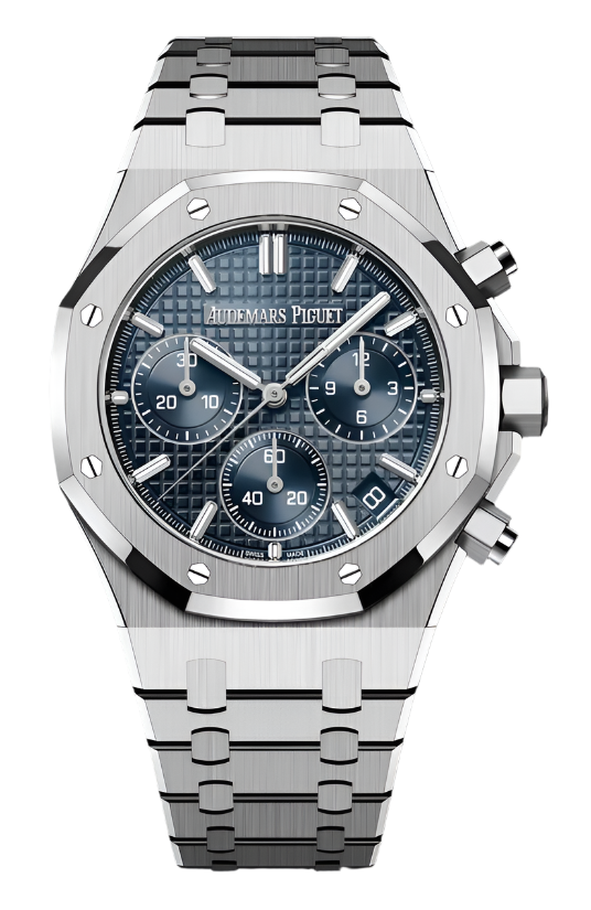 Audemars Piguet - Unworn Royal Oak Chronograph Blue Dial 26240ST