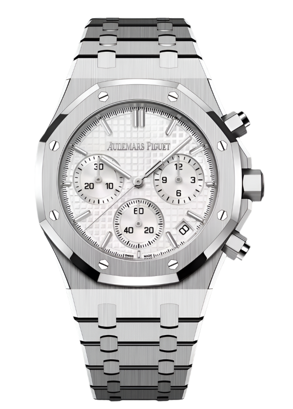 Audemars Piguet - Unworn Royal Oak Chronograph White Dial 26240ST