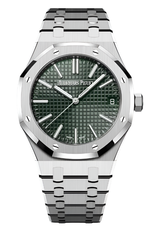 Audemars Piguet - Unworn Royal Oak Green Dial 15510ST