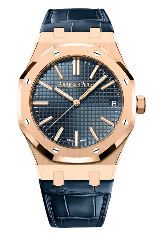 Audemars Piguet - Unworn Royal Oak Blue Dial 15510OR