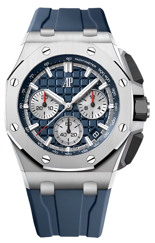 Audemars Piguet - Unworn Royal Oak Offshore Chronograph Blue Dial 26420TI