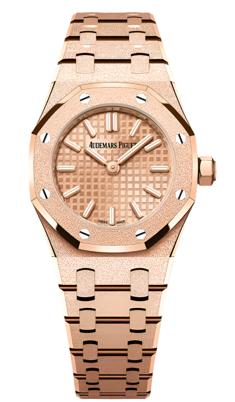 Audemars Piguet - Unworn Royal Oak Mini Pink Dial 67630OR