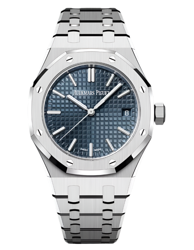 Audemars Piguet - Unworn Royal Oak Blue Dial 15550ST